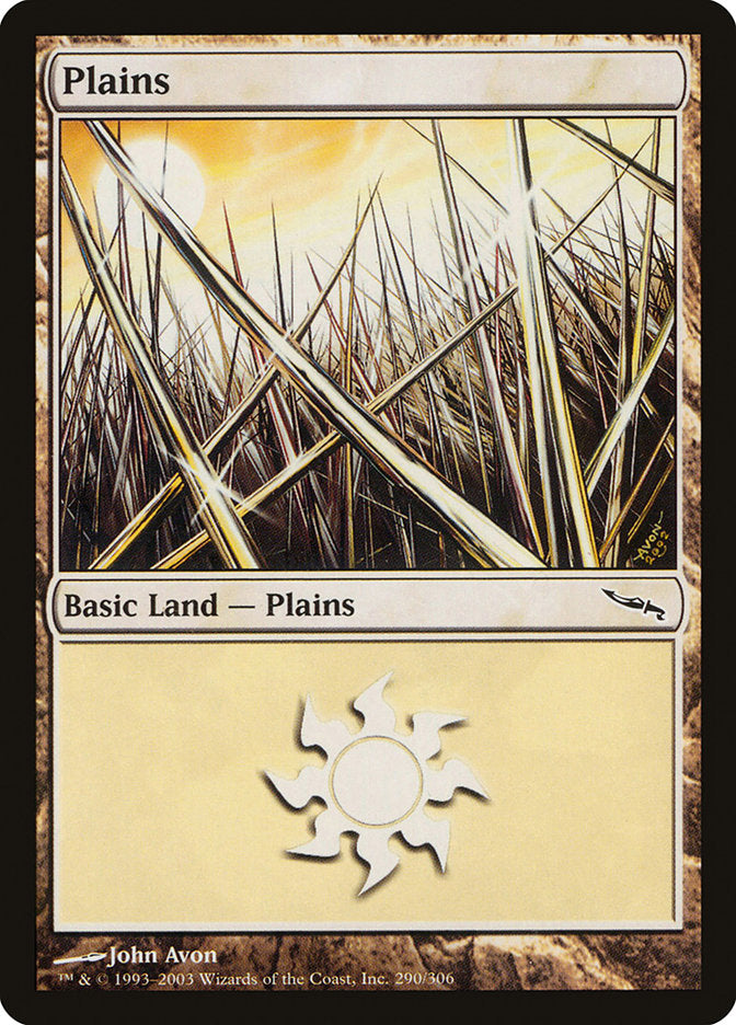 Plains (290) [Mirrodin] | Dragon's Lair Comics and Fantasy Houston TX