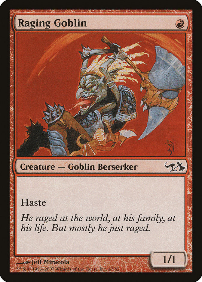 Raging Goblin [Duel Decks: Elves vs. Goblins] | Dragon's Lair Comics and Fantasy Houston TX