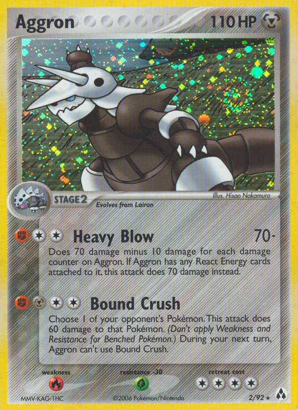 Aggron (2/92) [EX: Legend Maker] | Dragon's Lair Comics and Fantasy Houston TX