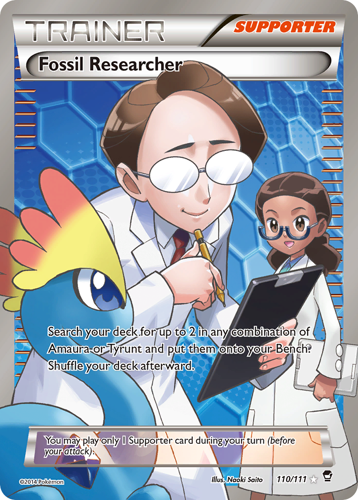 Fossil Researcher (110/111) [XY: Furious Fists] | Dragon's Lair Comics and Fantasy Houston TX