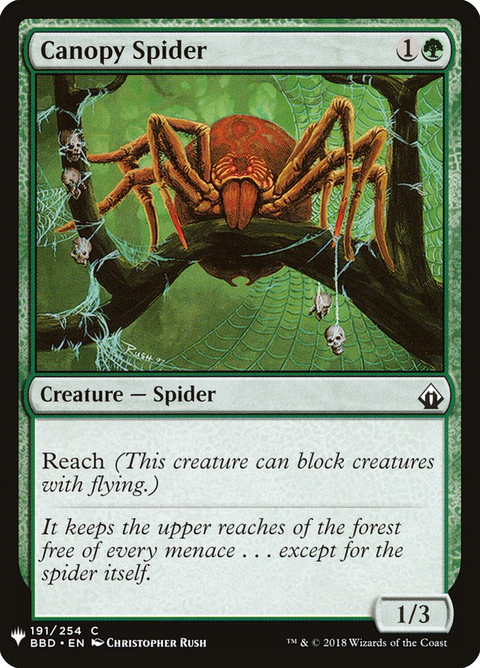 Canopy Spider [Mystery Booster] | Dragon's Lair Comics and Fantasy Houston TX