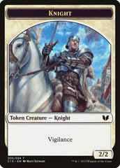 Angel // Knight (005) Double-Sided Token [Commander 2015 Tokens] | Dragon's Lair Comics and Fantasy Houston TX