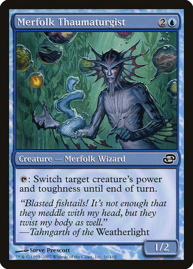 Merfolk Thaumaturgist [Planar Chaos] | Dragon's Lair Comics and Fantasy Houston TX