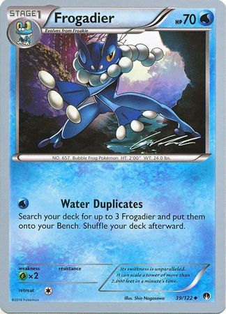 Frogadier (39/122) (Ninja Blitz - Cody Walinski) [World Championships 2016] | Dragon's Lair Comics and Fantasy Houston TX