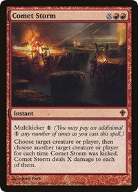 Comet Storm (Oversized) [Oversize Cards] | Dragon's Lair Comics and Fantasy Houston TX