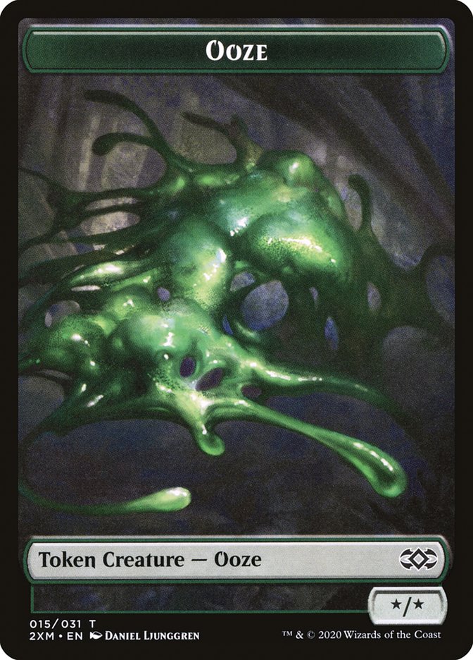 Ooze Token [Double Masters Tokens] | Dragon's Lair Comics and Fantasy Houston TX