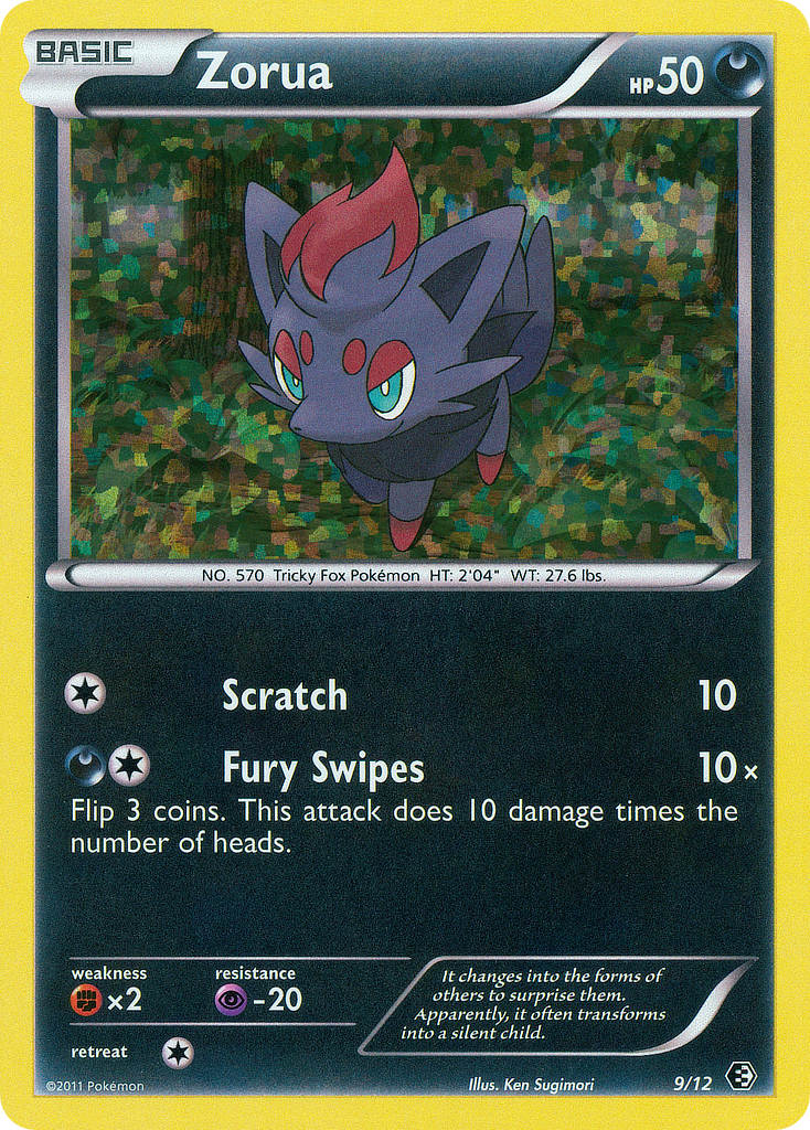 Zorua (9/12) [McDonald's Promos: 2011 Collection] | Dragon's Lair Comics and Fantasy Houston TX