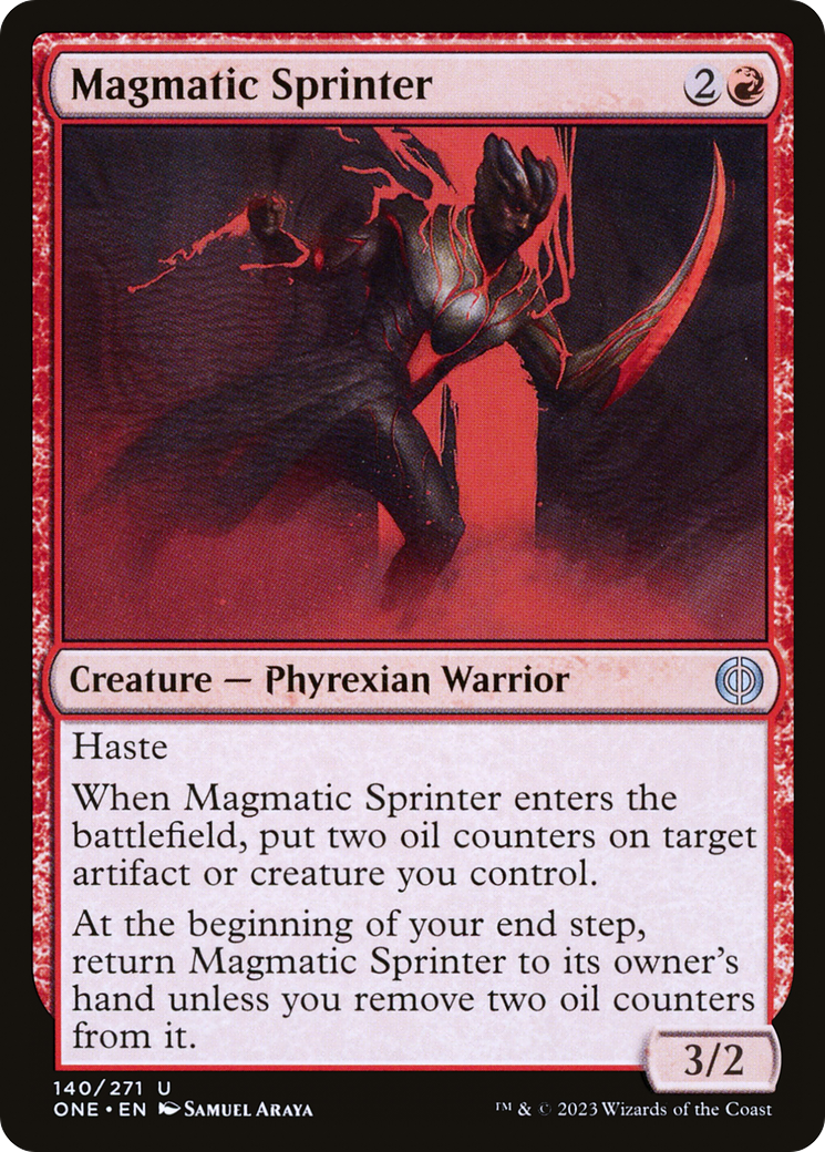 Magmatic Sprinter [Phyrexia: All Will Be One] | Dragon's Lair Comics and Fantasy Houston TX