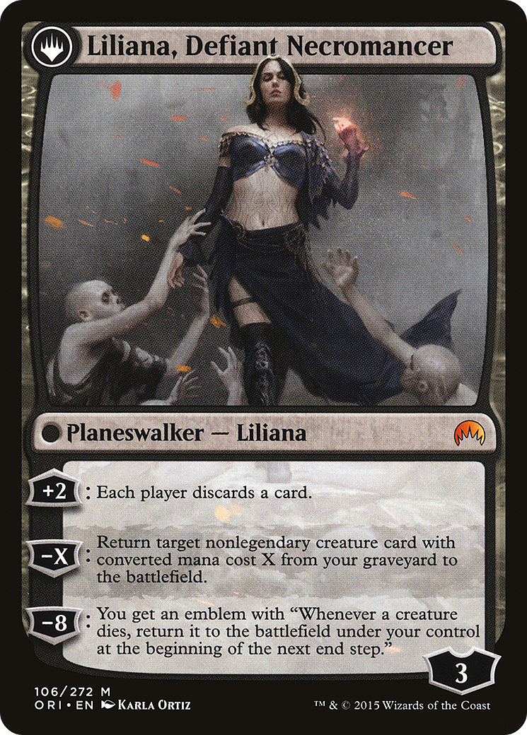 Liliana, Heretical Healer // Liliana, Defiant Necromancer [Secret Lair: From Cute to Brute] | Dragon's Lair Comics and Fantasy Houston TX