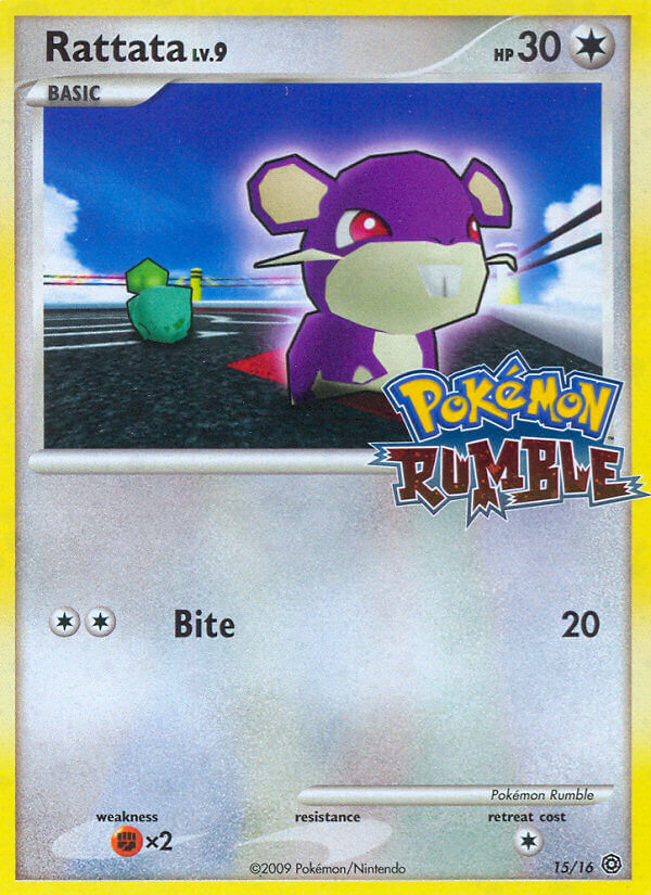 Rattata (15/16) [Pokémon Rumble] | Dragon's Lair Comics and Fantasy Houston TX