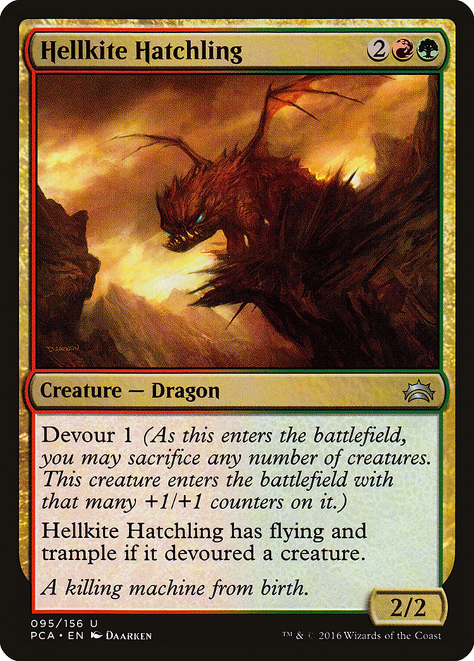 Hellkite Hatchling [Planechase Anthology] | Dragon's Lair Comics and Fantasy Houston TX