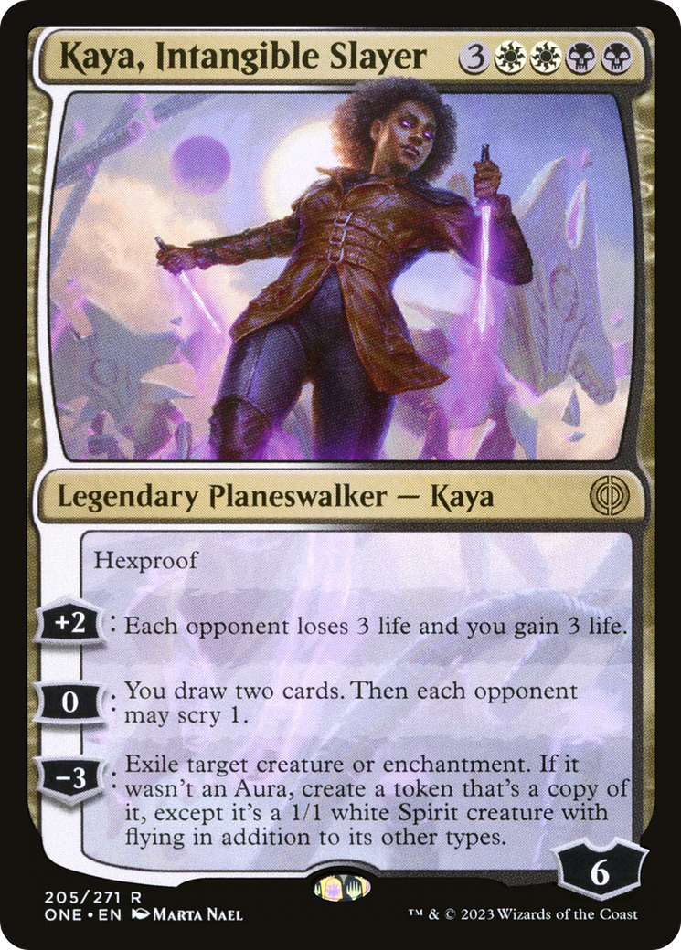 Kaya, Intangible Slayer [Phyrexia: All Will Be One] | Dragon's Lair Comics and Fantasy Houston TX