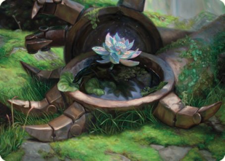 Timeless Lotus Art Card [Dominaria United Art Series] | Dragon's Lair Comics and Fantasy Houston TX