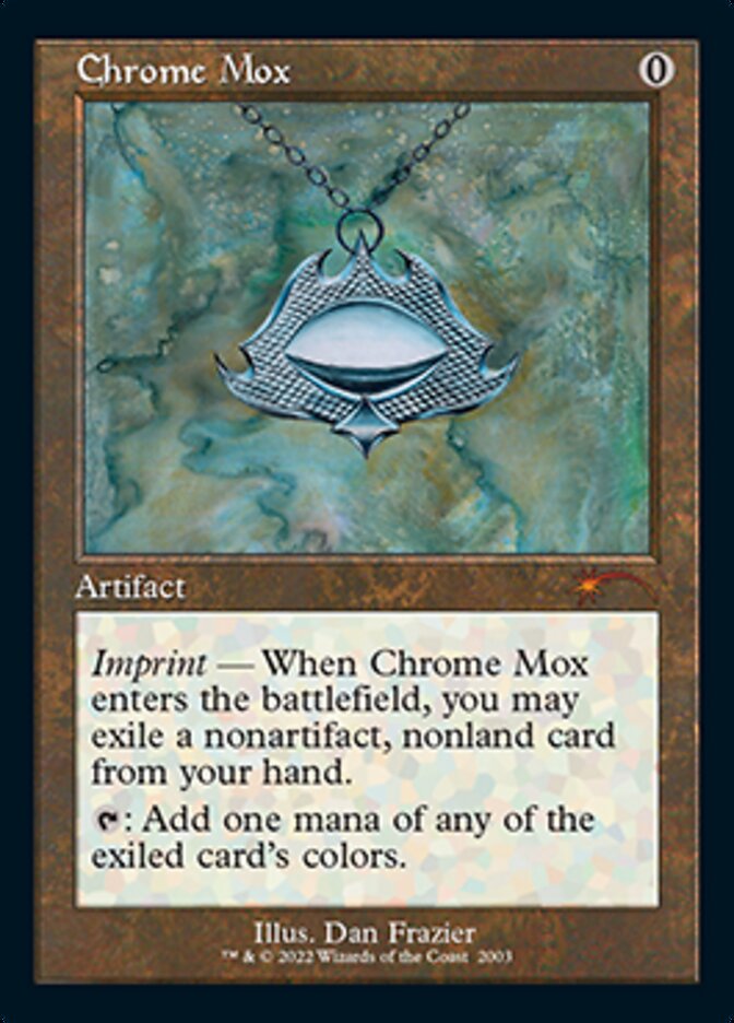 Chrome Mox (Retro) [Secret Lair 30th Anniversary Countdown Kit] | Dragon's Lair Comics and Fantasy Houston TX