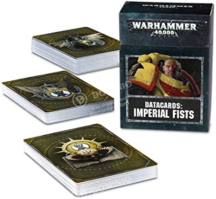 Warhammer 40K: Imperial Fists Data Cards | Dragon's Lair Comics and Fantasy Houston TX