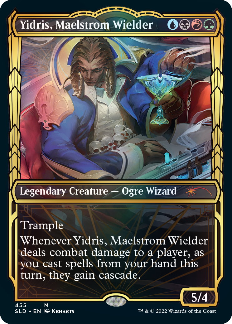 Yidris, Maelstrom Wielder (Showcase Gilded Foil) [Secret Lair Drop Series] | Dragon's Lair Comics and Fantasy Houston TX