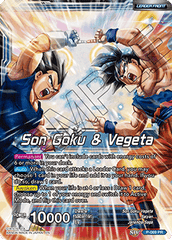 Son Goku & Vegeta // Miracle Strike Gogeta (P-069) [Mythic Booster] | Dragon's Lair Comics and Fantasy Houston TX