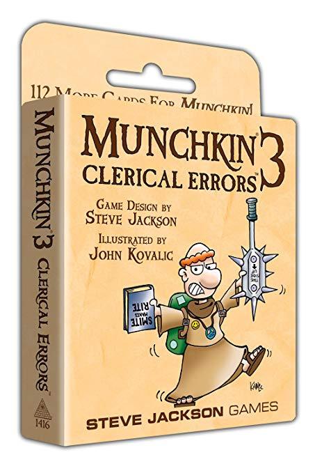 Munchkin 3: Clerical Errors | Dragon's Lair Comics and Fantasy Houston TX