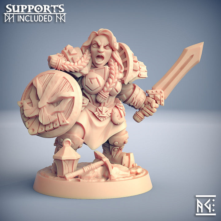 Dragon's Lair Printed Mini: Dwarven Defenders Set | Dragon's Lair Comics and Fantasy Houston TX