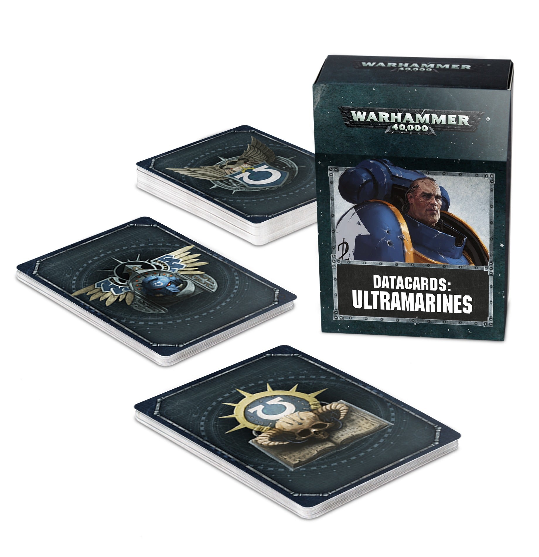 Warhammer 40K: Space Marines Ultramarines Data Cards | Dragon's Lair Comics and Fantasy Houston TX