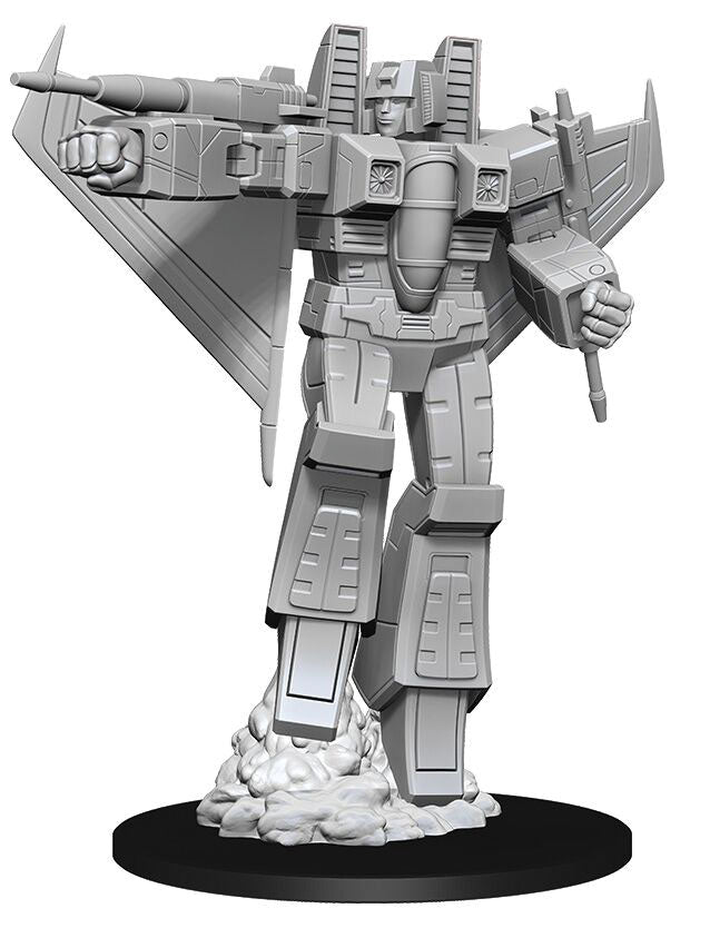 Wizkids Transformers Deep Cuts Unpainted Miniatures: Starscream | Dragon's Lair Comics and Fantasy Houston TX