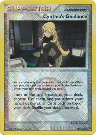 Cynthia's Guidance (136/147) (League Promo) [Platinum: Supreme Victors] | Dragon's Lair Comics and Fantasy Houston TX