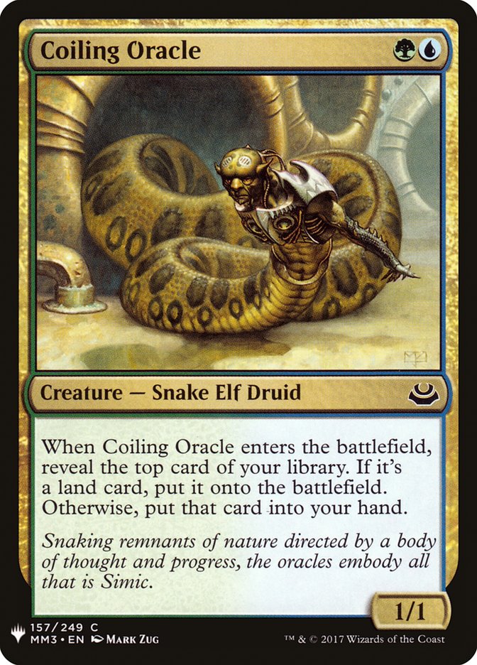 Coiling Oracle [Mystery Booster] | Dragon's Lair Comics and Fantasy Houston TX