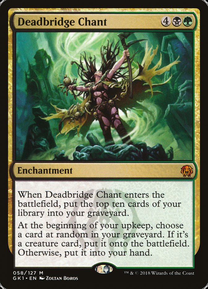 Deadbridge Chant [Guilds of Ravnica Guild Kit] | Dragon's Lair Comics and Fantasy Houston TX