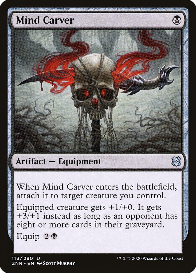 Mind Carver [Zendikar Rising] | Dragon's Lair Comics and Fantasy Houston TX