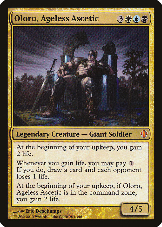 Oloro, Ageless Ascetic [Commander 2013] | Dragon's Lair Comics and Fantasy Houston TX