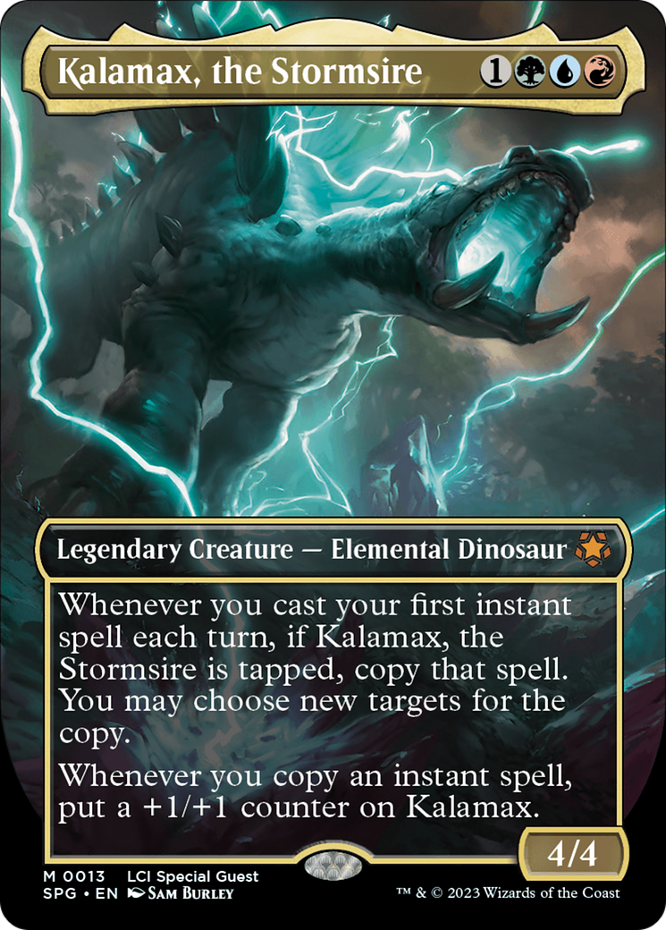 Kalamax, the Stormsire (Borderless) [The Lost Caverns of Ixalan Special Guests] | Dragon's Lair Comics and Fantasy Houston TX