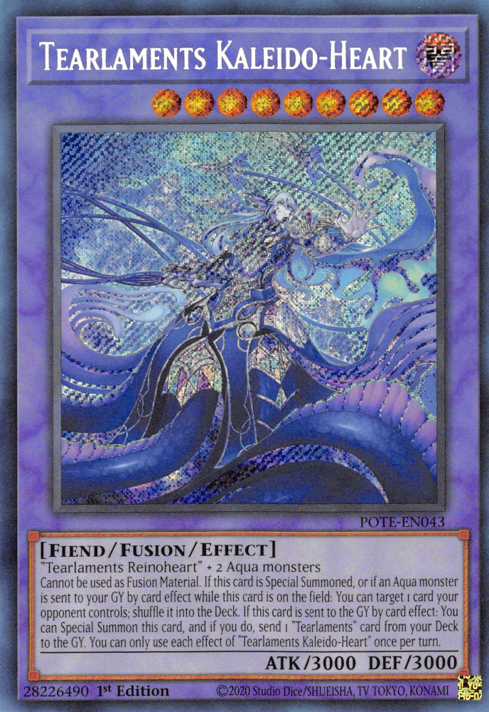 Tearlaments Kaleido-Heart [POTE-EN043] Secret Rare | Dragon's Lair Comics and Fantasy Houston TX