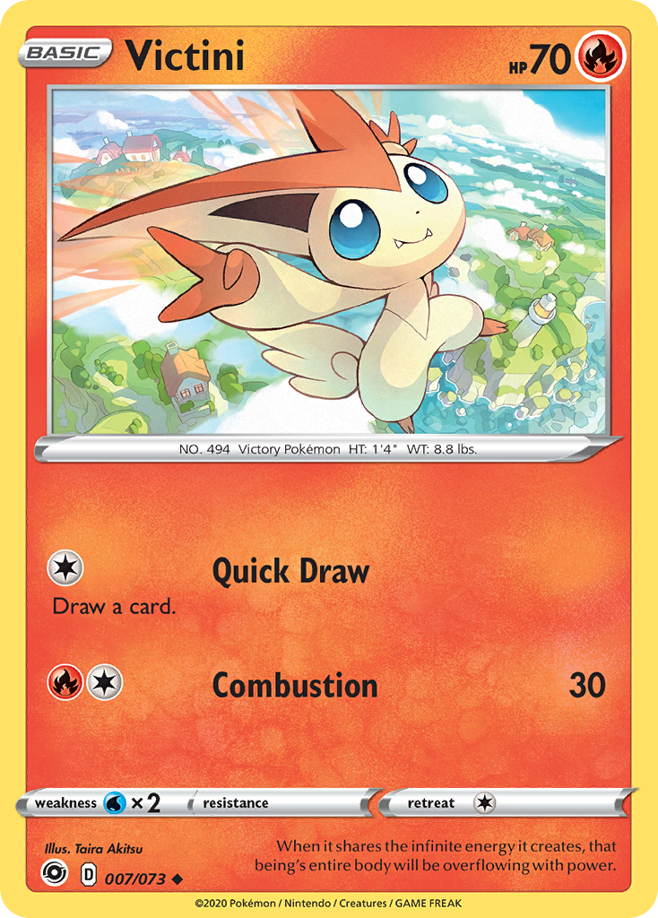 Victini (007/073) [Sword & Shield: Champion's Path] | Dragon's Lair Comics and Fantasy Houston TX