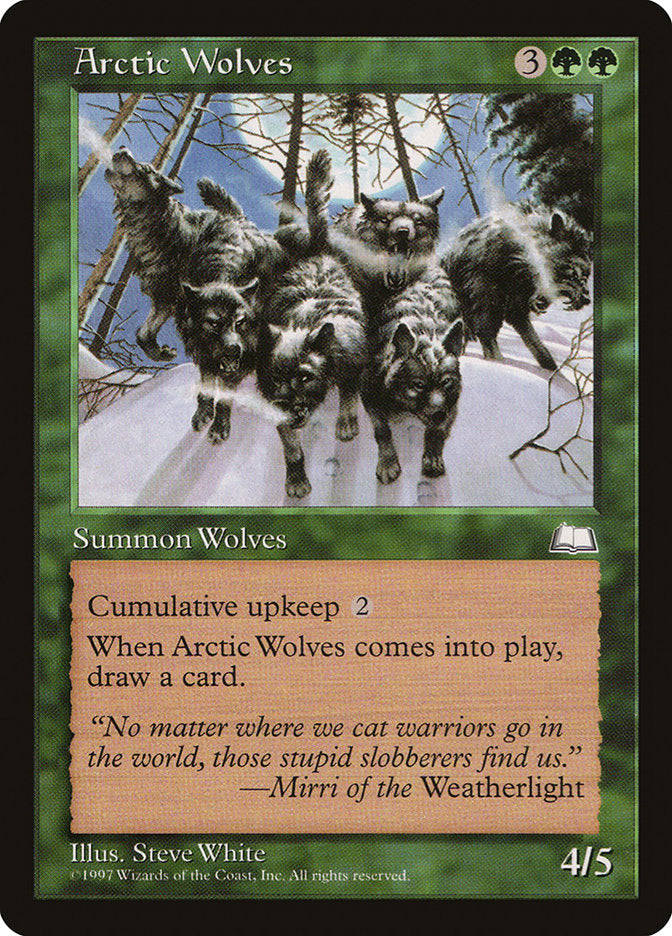 Arctic Wolves [Weatherlight] | Dragon's Lair Comics and Fantasy Houston TX