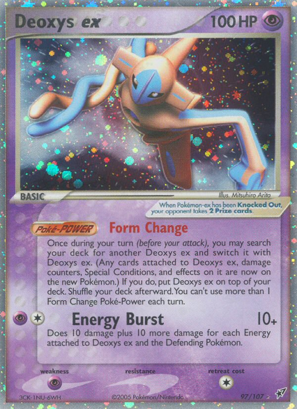 Deoxys ex (97/107) [EX: Deoxys] | Dragon's Lair Comics and Fantasy Houston TX