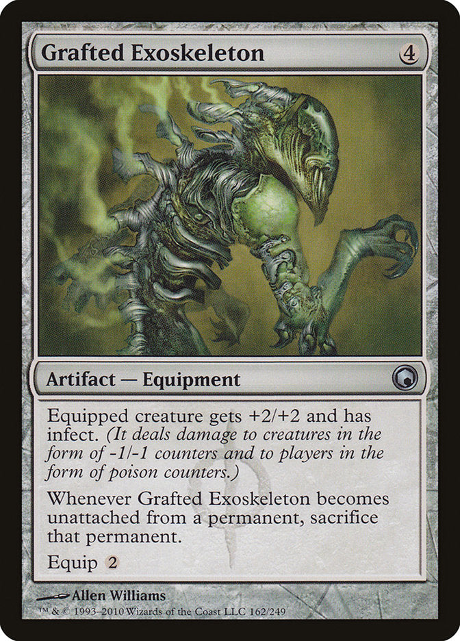 Grafted Exoskeleton [Scars of Mirrodin] | Dragon's Lair Comics and Fantasy Houston TX