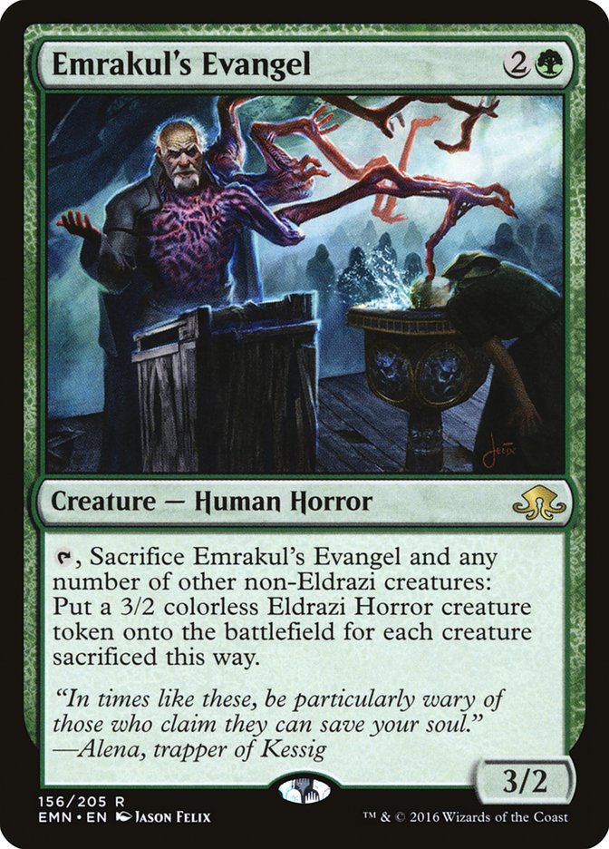 Emrakul's Evangel [Eldritch Moon] | Dragon's Lair Comics and Fantasy Houston TX