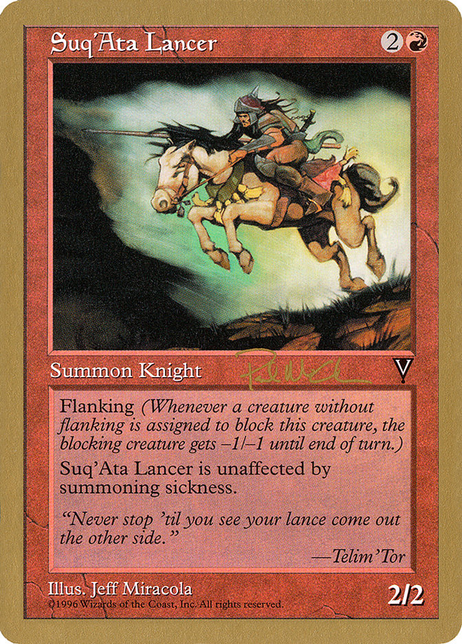 Suq'Ata Lancer (Paul McCabe) [World Championship Decks 1997] | Dragon's Lair Comics and Fantasy Houston TX