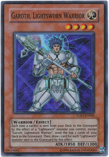 Garoth, Lightsworn Warrior [TU01-EN002] Super Rare | Dragon's Lair Comics and Fantasy Houston TX