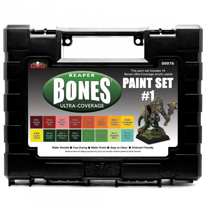 Reaper Master Series Paints: Bones Ultra-Coverage Paint Set 1 | Dragon's Lair Comics and Fantasy Houston TX