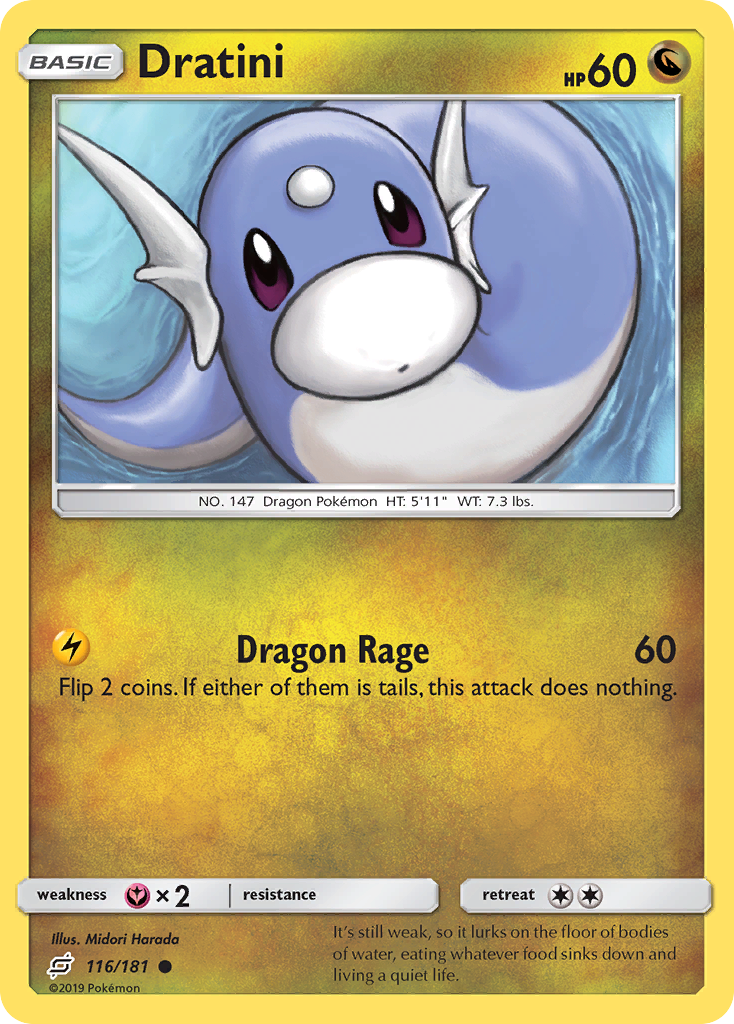 Dratini (116/181) [Sun & Moon: Team Up] | Dragon's Lair Comics and Fantasy Houston TX