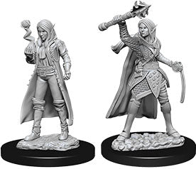 Wizkids  Dungeons and Dragons Nolzur`s Marvelous Unpainted Miniatures: W10 Female Elf Cleric | Dragon's Lair Comics and Fantasy Houston TX