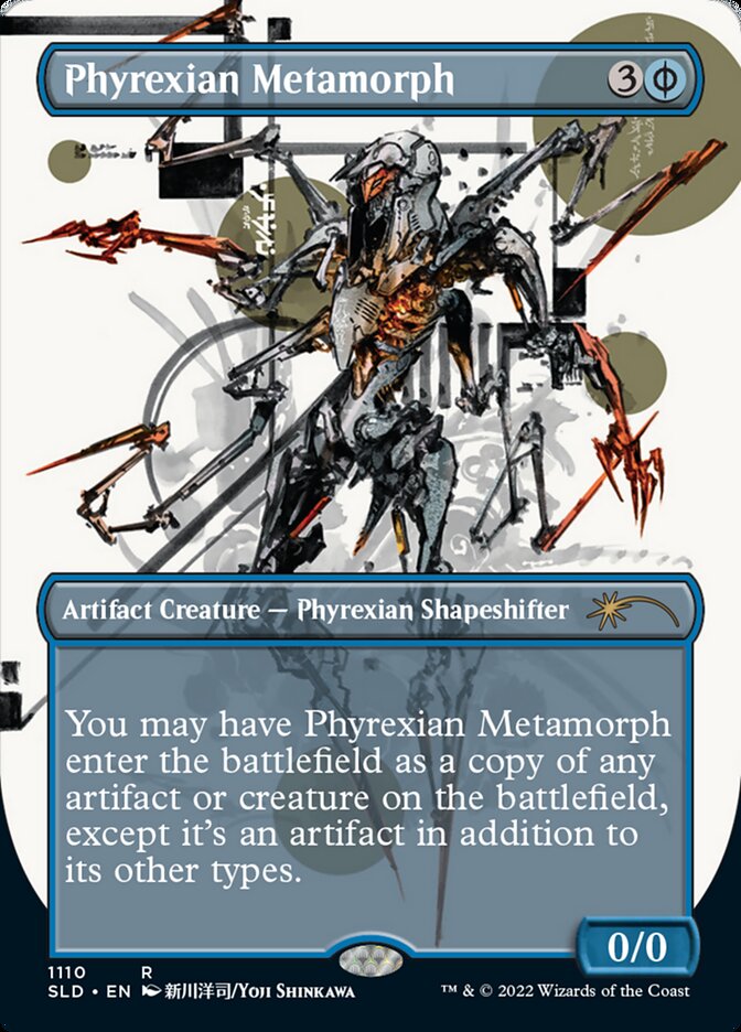 Phyrexian Metamorph (Borderless) [Secret Lair Drop Series] | Dragon's Lair Comics and Fantasy Houston TX