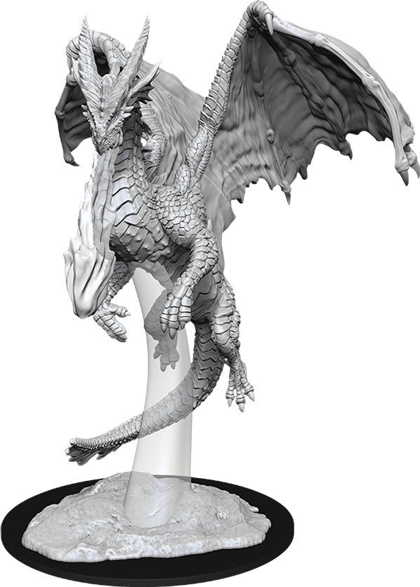 Wizkids Dungeons and Dragons Nolzur`s Marvelous Unpainted Miniatures: W11 Young Red Dragon | Dragon's Lair Comics and Fantasy Houston TX