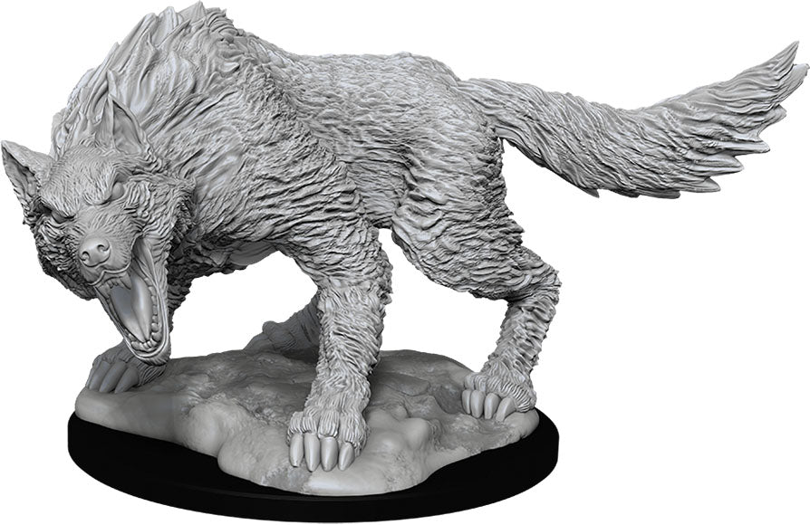 Wizkids Dungeons and Dragons Nolzur`s Marvelous Unpainted Miniatures: W11 Winter Wolf | Dragon's Lair Comics and Fantasy Houston TX