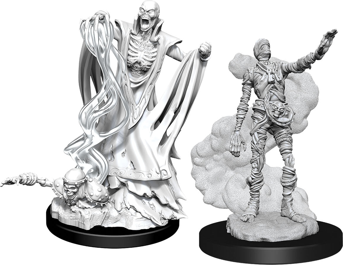 Wizkids Dungeons and Dragons Nolzur`s Marvelous Unpainted Miniatures: W11 Lich & Mummy Lord | Dragon's Lair Comics and Fantasy Houston TX