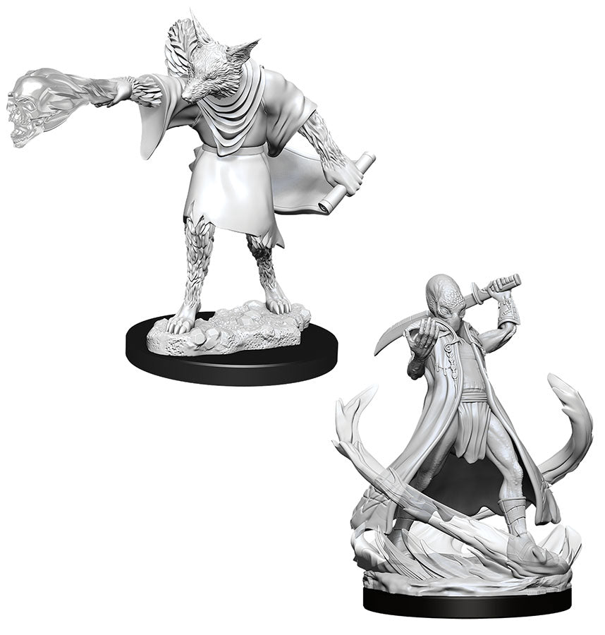 Wizkids Dungeons and Dragons Nolzur`s Marvelous Unpainted Miniatures: W11 Arcanaloth & Ultroloth | Dragon's Lair Comics and Fantasy Houston TX