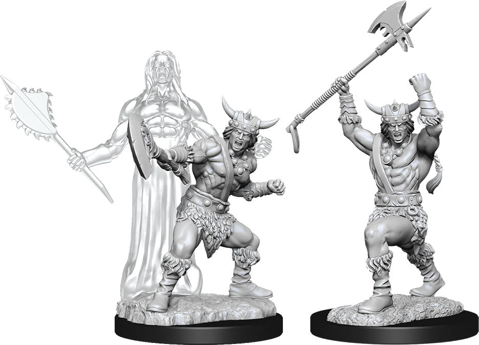 Wizkids Dungeons and Dragons Nolzur`s Marvelous Unpainted Miniatures: W11 Male Human Barbarian | Dragon's Lair Comics and Fantasy Houston TX