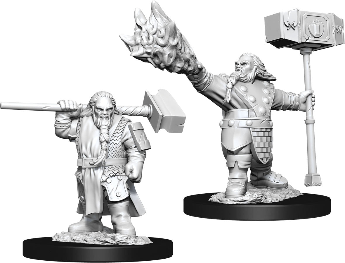 Wizkids Dungeons and Dragons Nolzur`s Marvelous Unpainted Miniatures: W11 Male Dwarf Cleric | Dragon's Lair Comics and Fantasy Houston TX