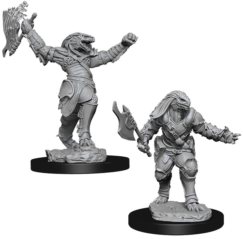 Wizkids Dungeons and Dragons Nolzur`s Marvelous Unpainted Miniatures: W11 Female Dragonborn Fighter | Dragon's Lair Comics and Fantasy Houston TX